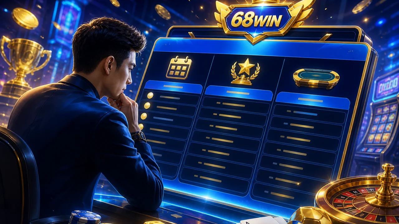 Đọc bảng xếp hạng trước khi chọn bàn: cách đọc bảng xếp hạng trò chơi 68win