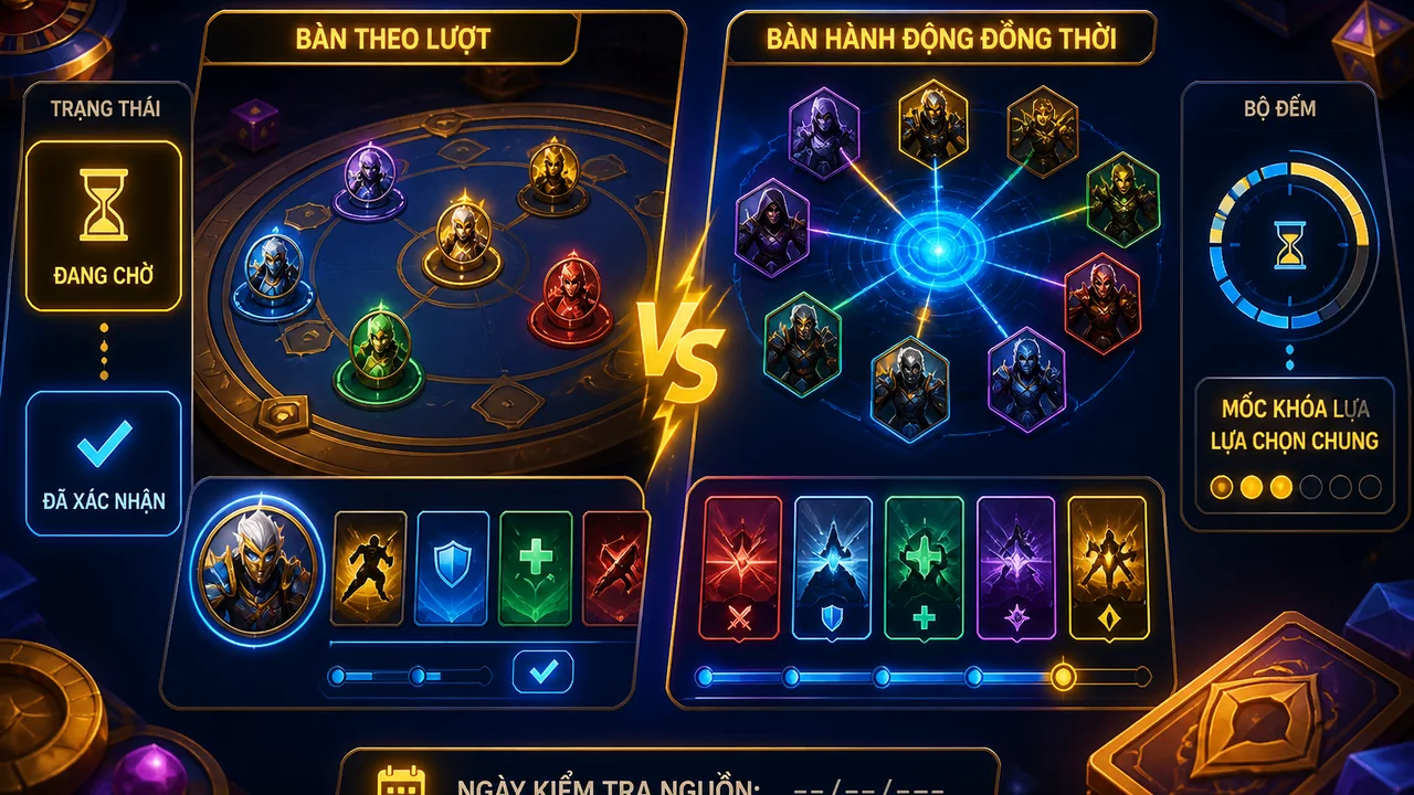 Chọn đúng nhịp bàn: 68win trò chơi theo lượt và trò chơi đồng thời khác nhau thế nào?
